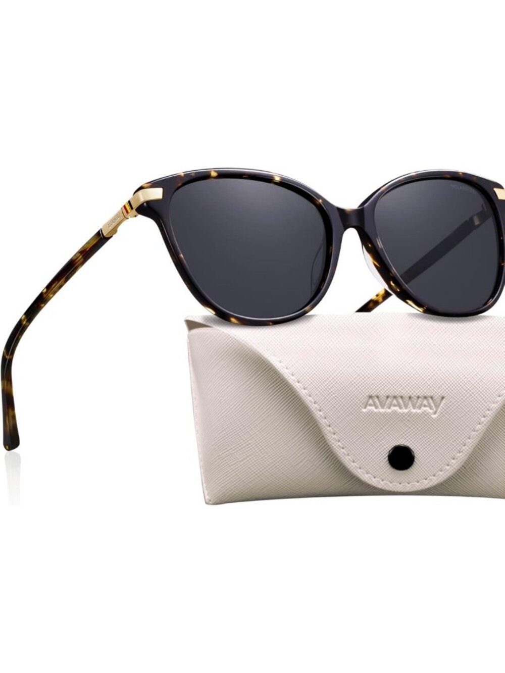 Vintage Cat Eye Polarized Sunglasses for Women | Anti-Reflective Lenses, Stylish